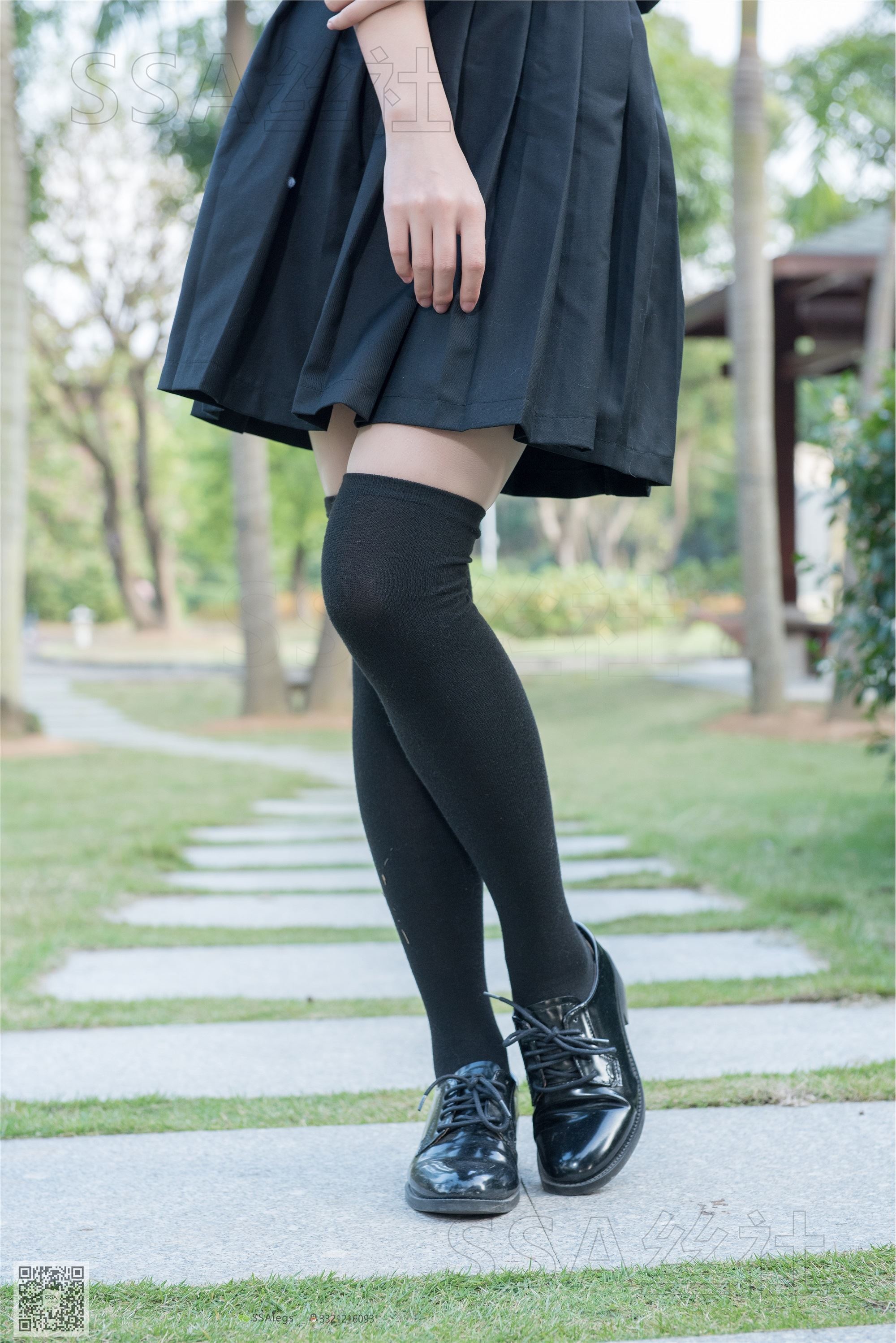 SSA丝社  NO.060 君君 JK制服游公园